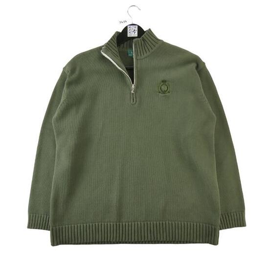 Seconde vie - Pull Femme Kaki - Excellent