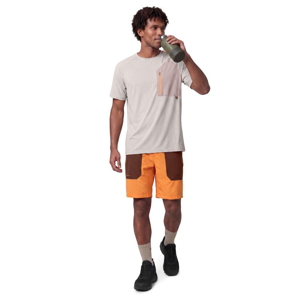 Maglietta tecnica escursionismo uomo Waterton Sand Beige 3/6