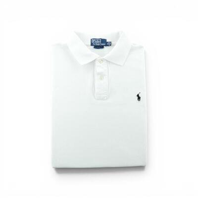 Second hand - Polo uomo maniche corte bianco Polo Ralph Lauren - Stato buono