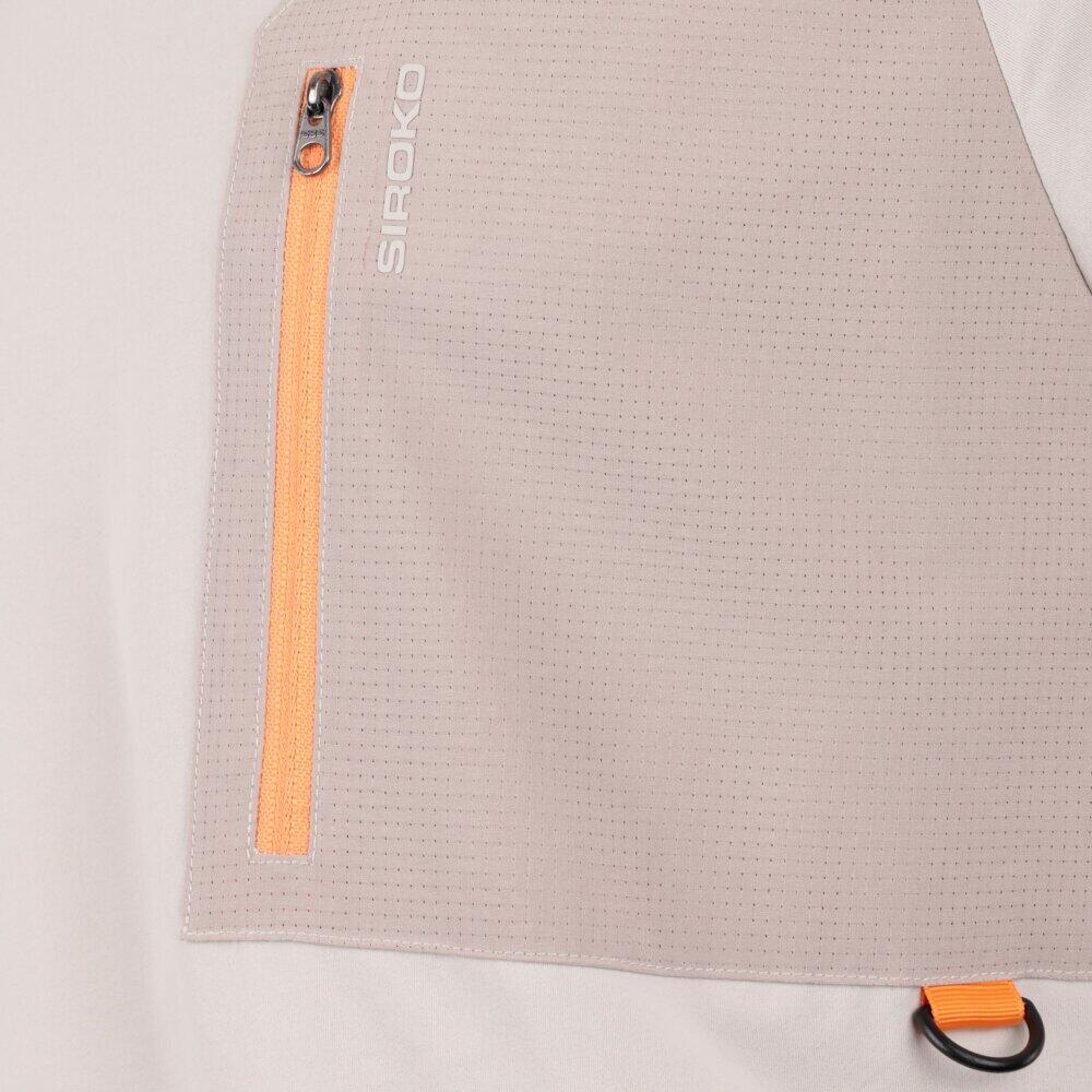 Maglietta tecnica escursionismo uomo Waterton Sand Beige 5/6