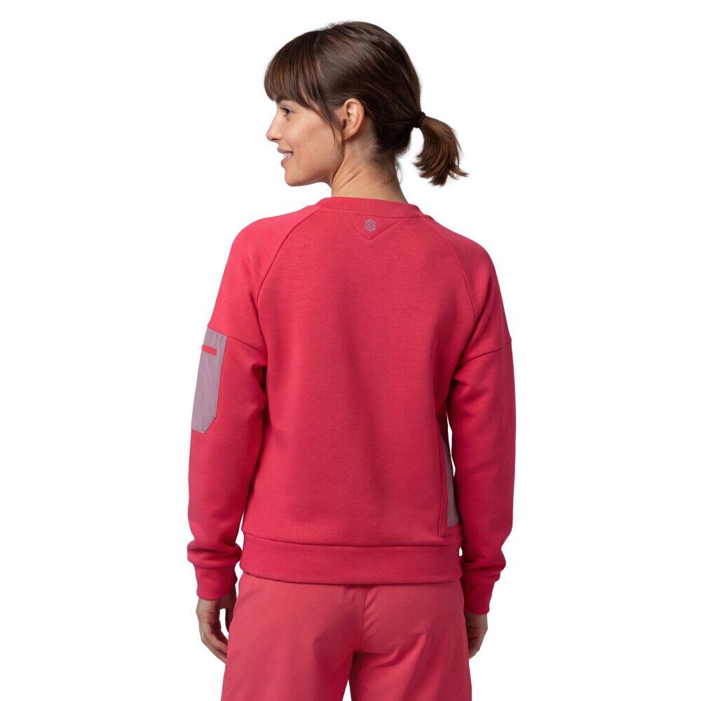 Damska techniczna bluza trekkingowa Siroko Tatras-W Red