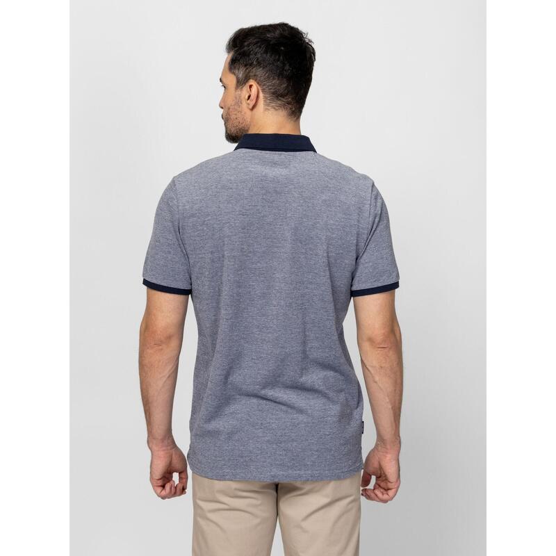 Tricou cu mânecă scurtă, cu guler, pentru bărbați DENIRI
