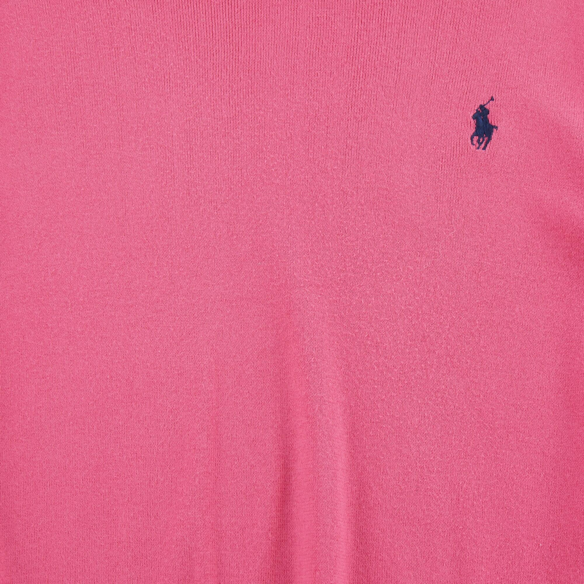 Second hand - Maglione Uomo Cotone Pima Slim Rosa - Stato eccellente 3/5