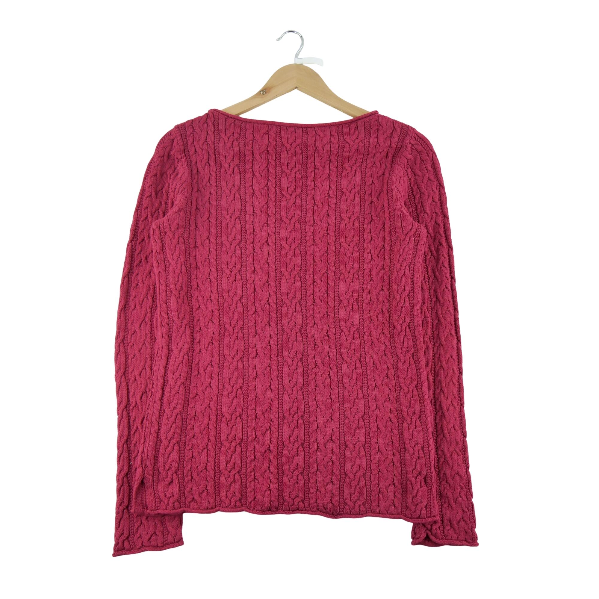 Women's Red Sweater 2/5