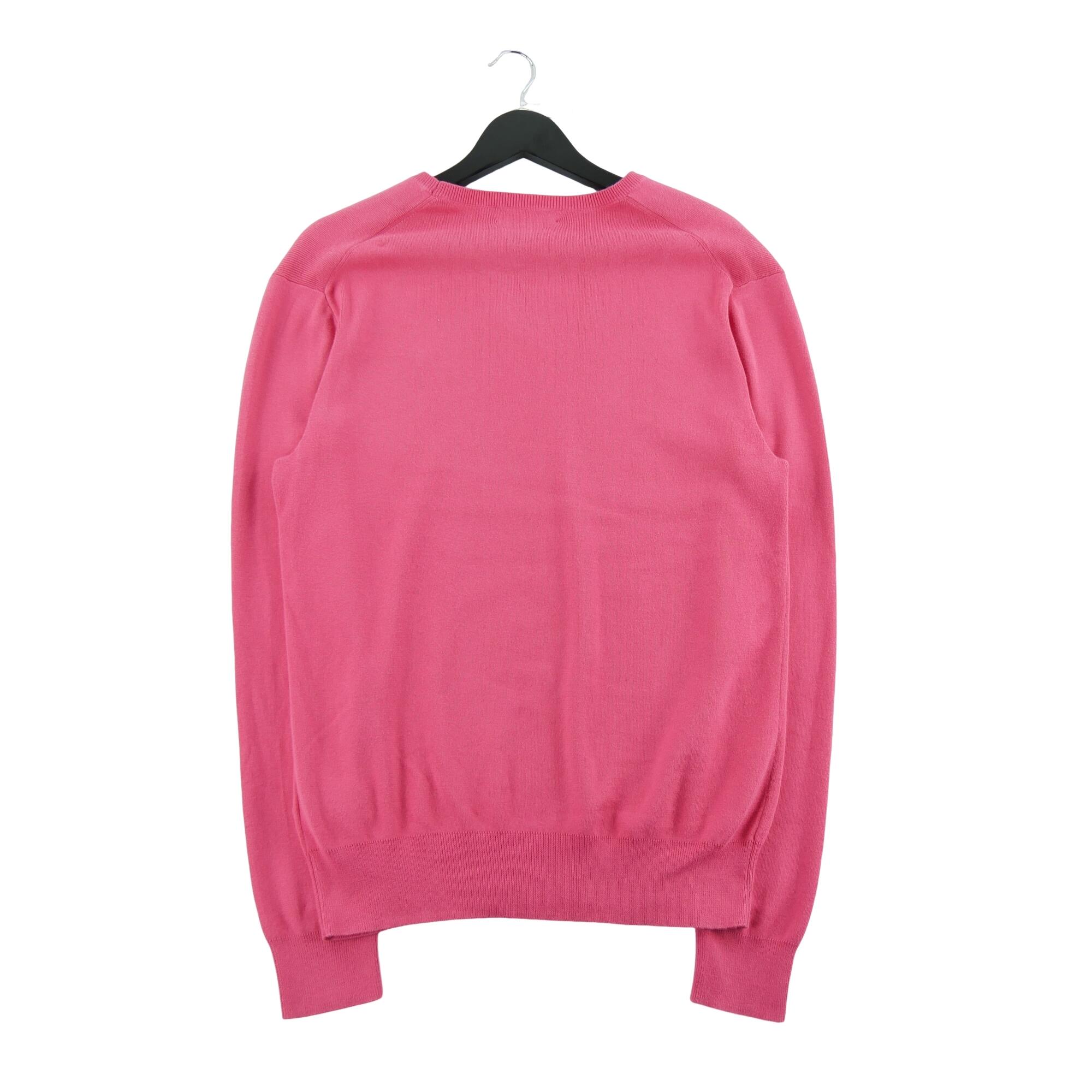 Second hand - Maglione Uomo Cotone Pima Slim Rosa - Stato eccellente 2/5