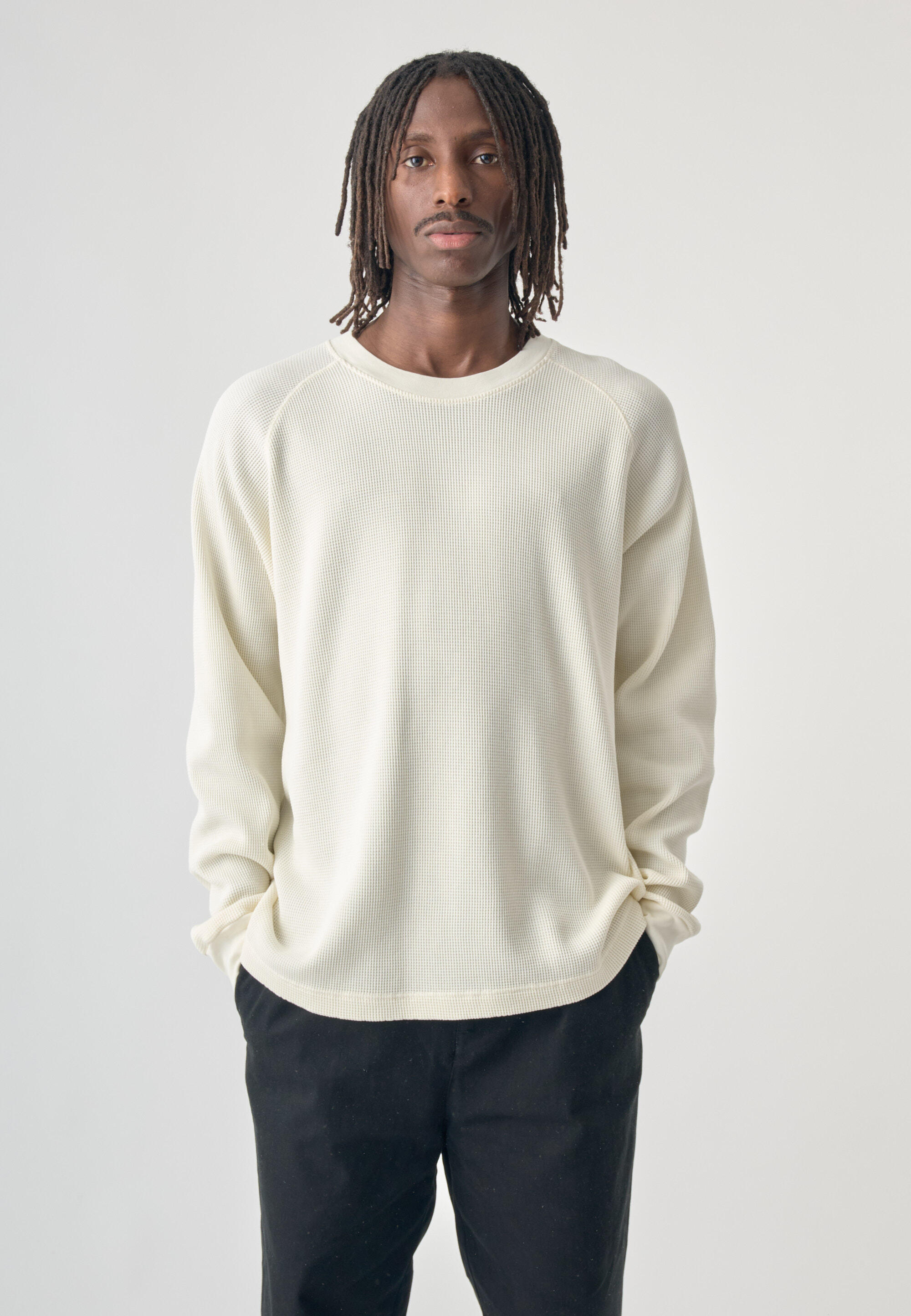 Longsleeve Boxy Crewneck Thermal 4/5
