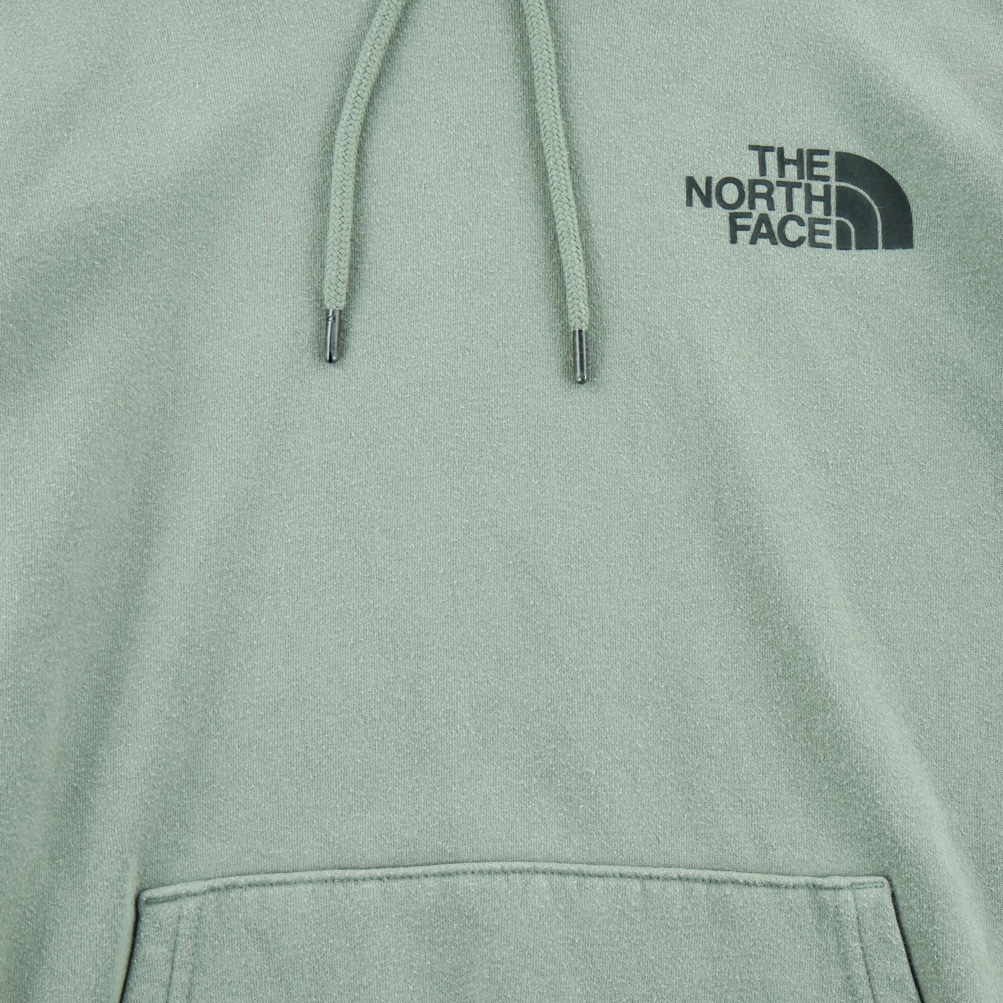 Seconde vie - Sweat à capuche Homme  TNF Vert - Très bon état 3/6