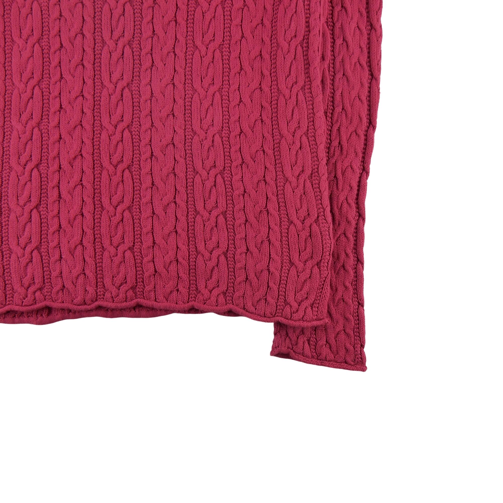 Women's Red Sweater 4/5