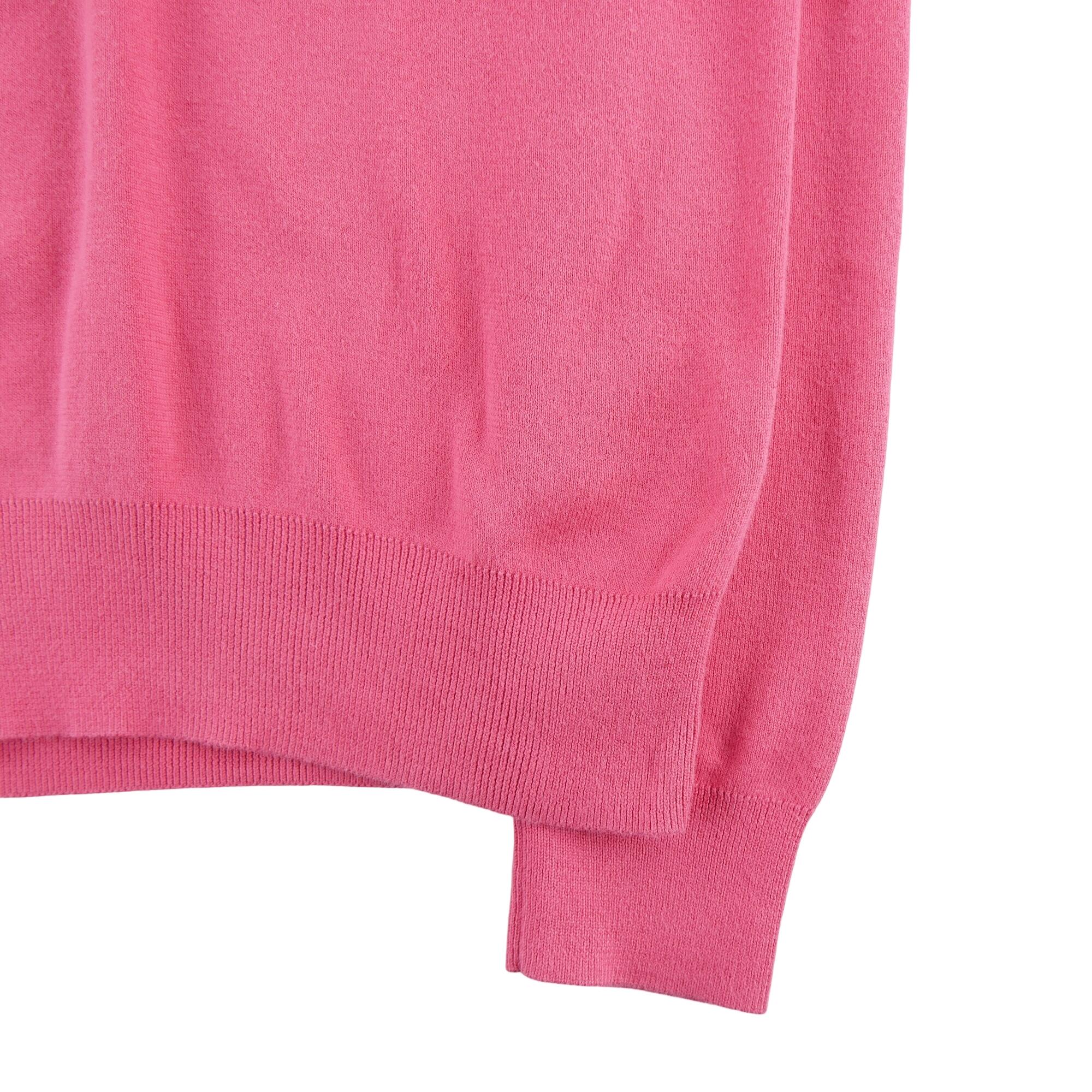 Second hand - Maglione Uomo Cotone Pima Slim Rosa - Stato eccellente 4/5