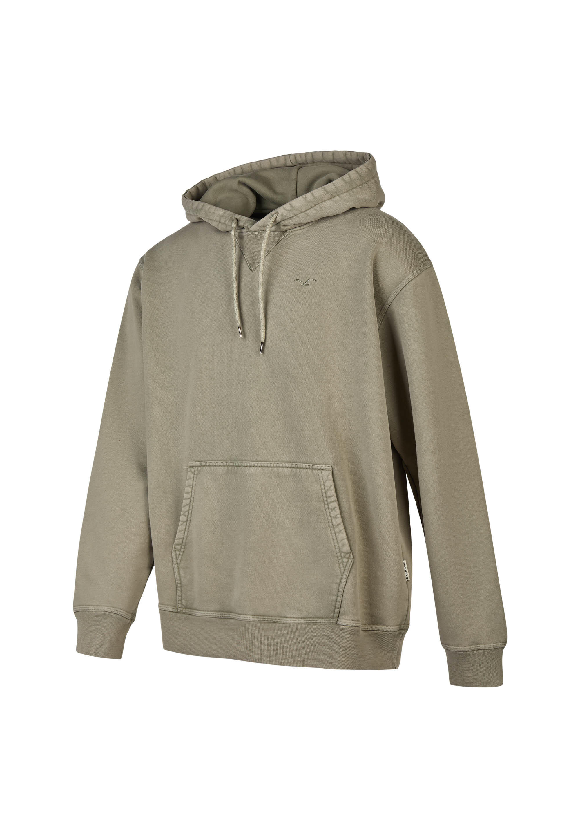 Sweatshirt Boxy Hooded Ligull Washed 3/3