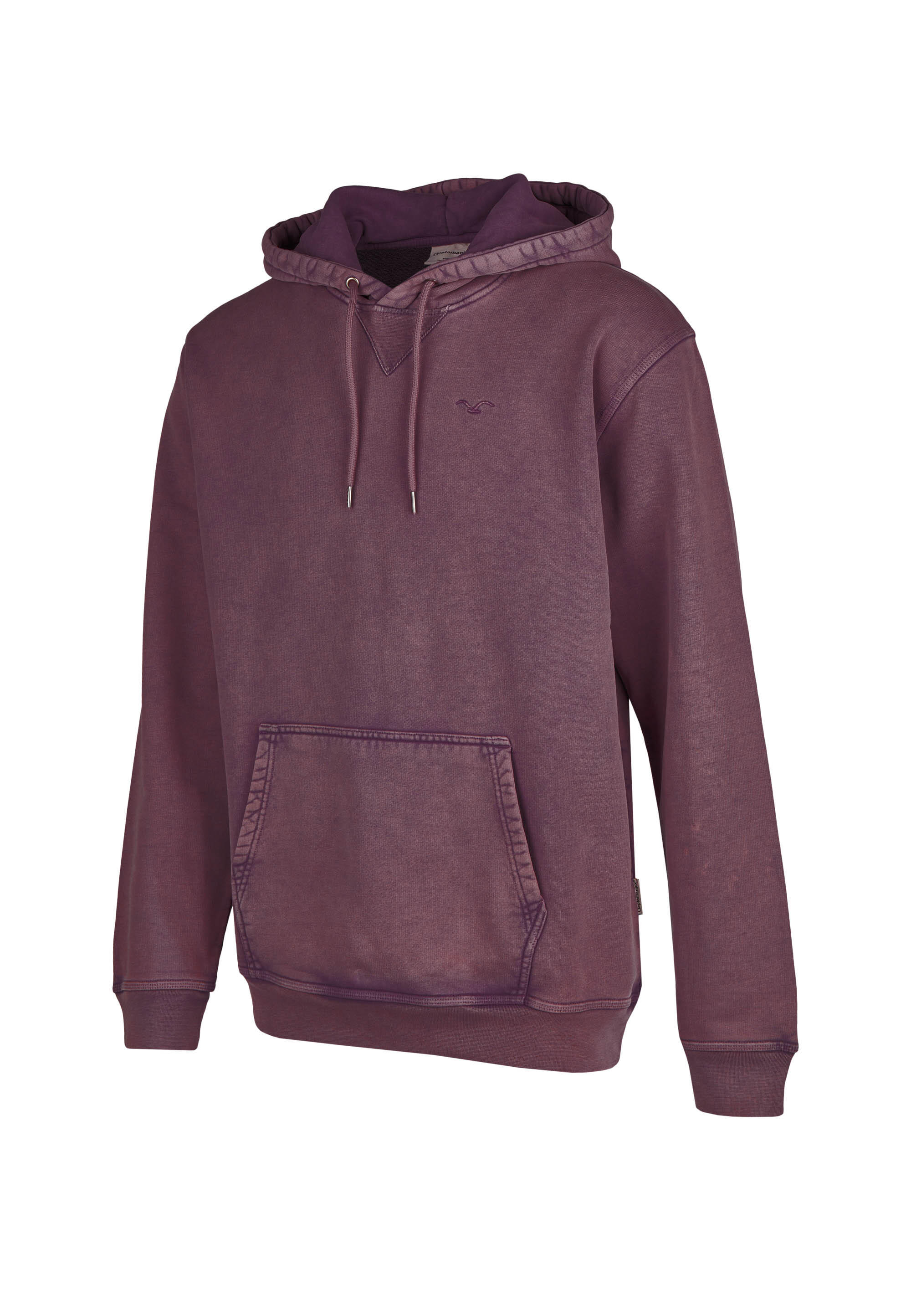 Sweatshirt Boxy Hooded Ligull Washed 2/5