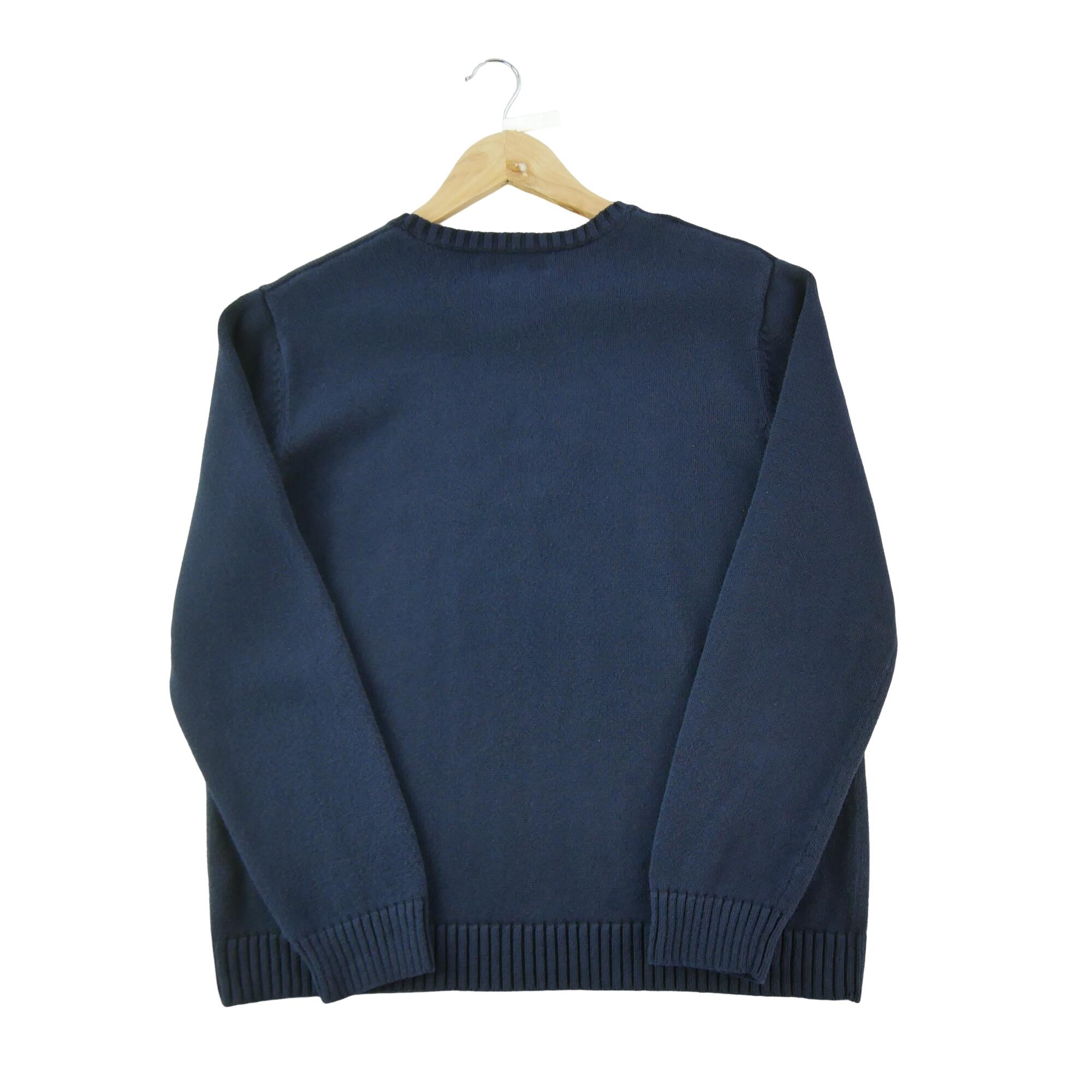 Women's Navy Sweater 2/5