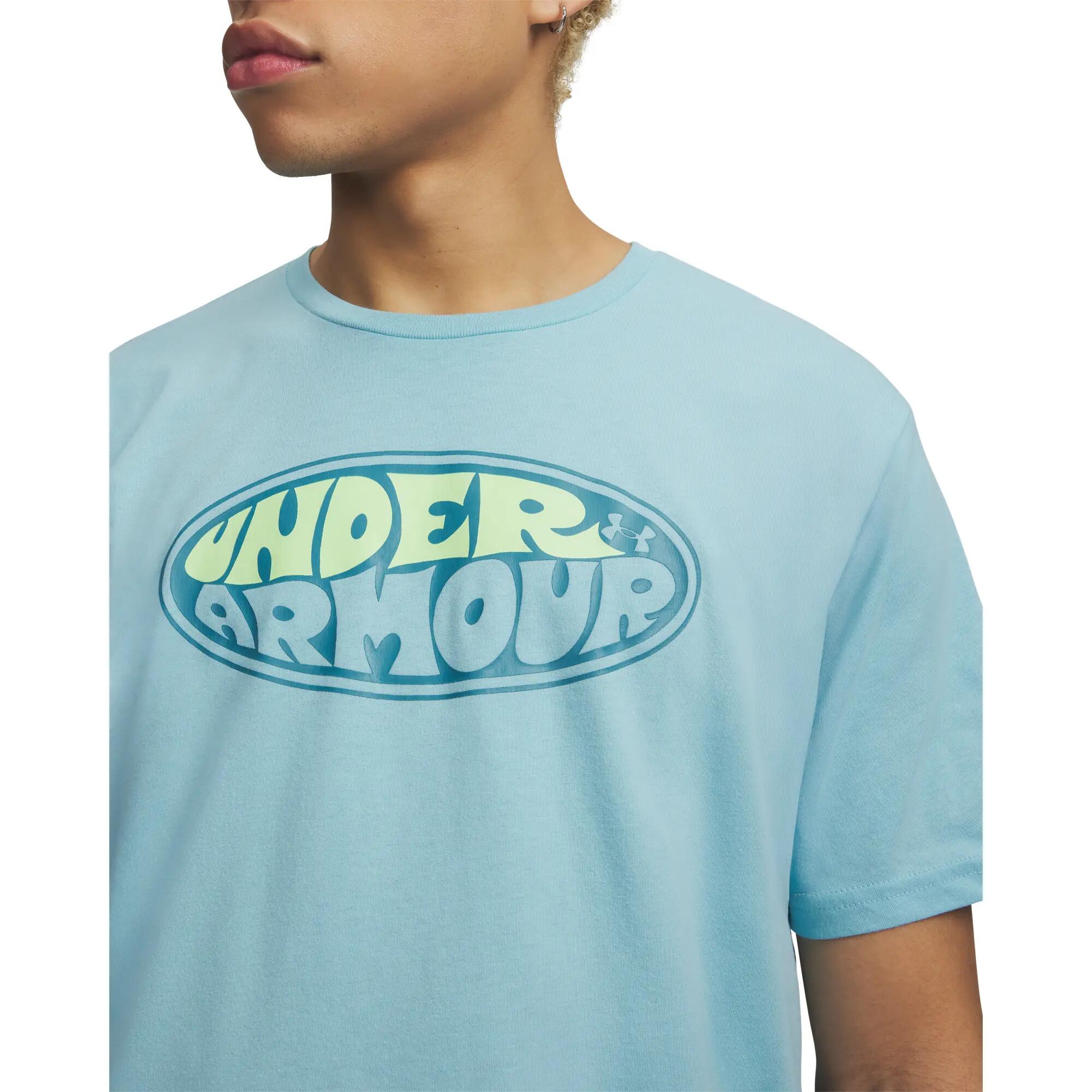 Under Armour Herren T-Shirt Oval Wordmark 6011075 3/3
