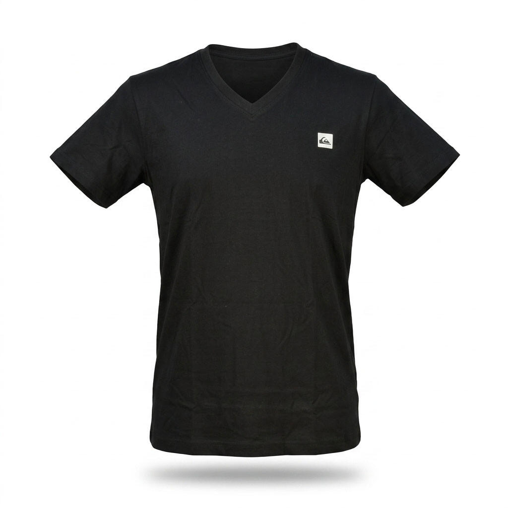 Confezione da 2 T-Shirt Uomo 100% Cotone Girocollo o Scollo a V QUIKSILVER 6/7