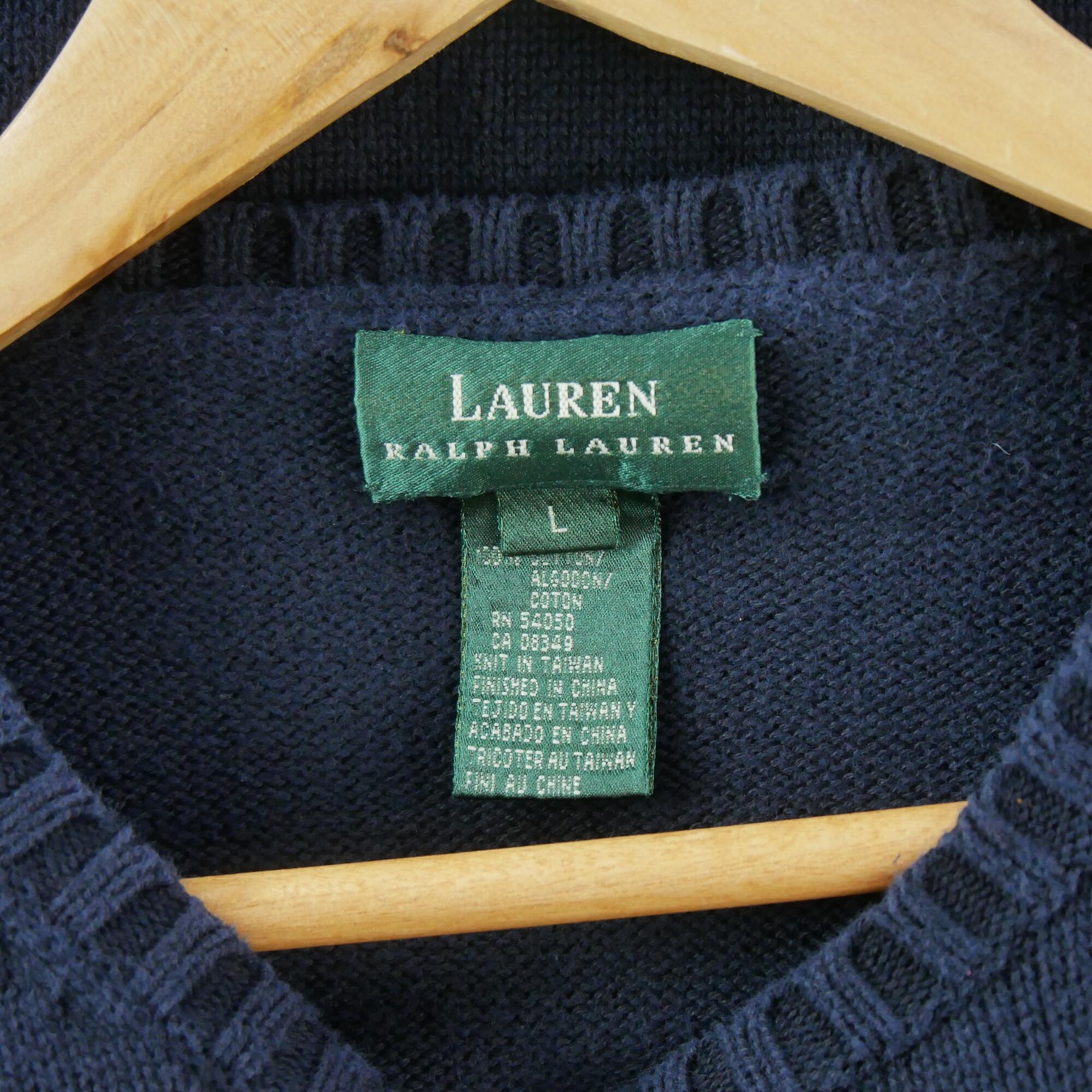 Women's Navy Sweater 5/5
