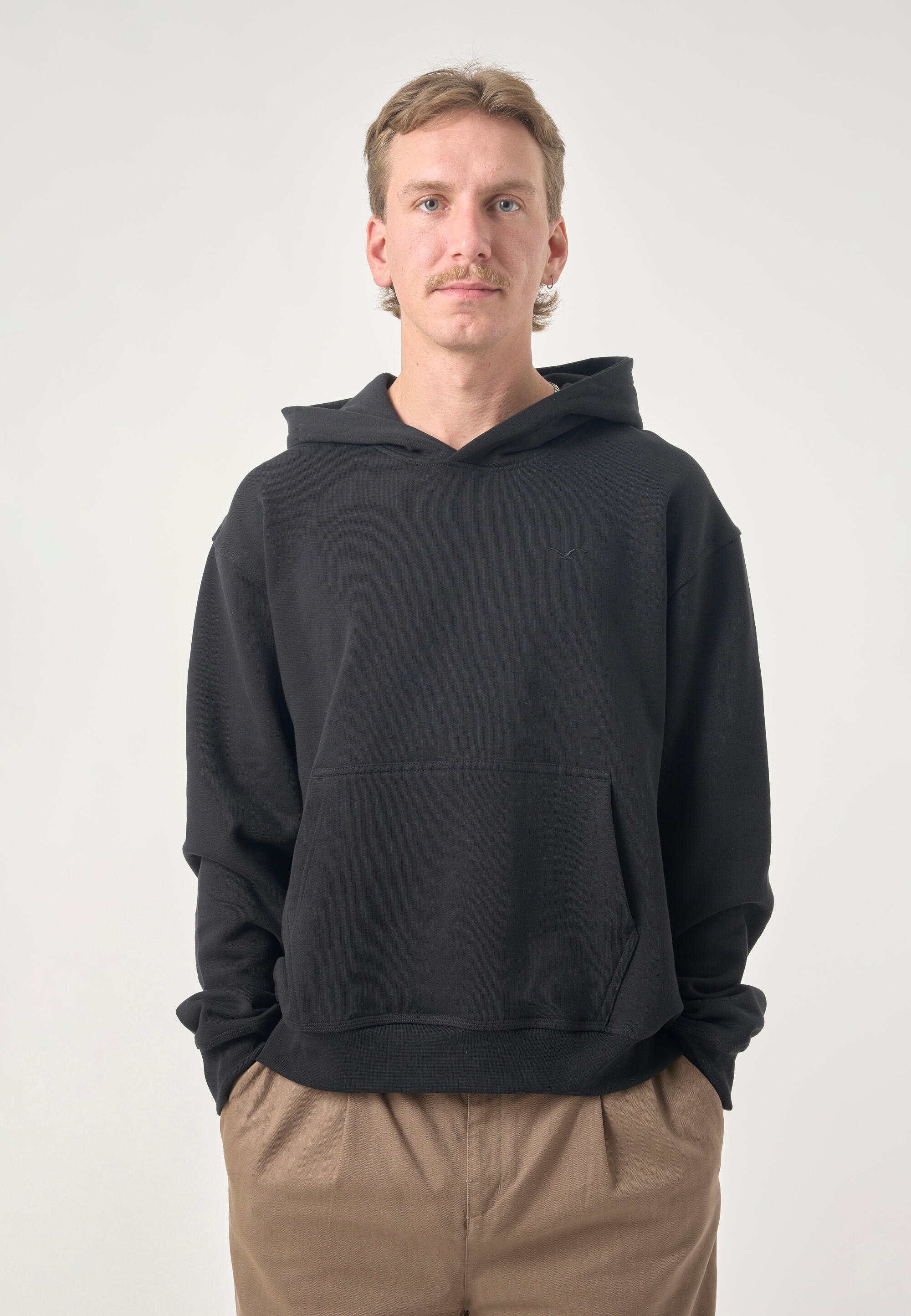 Hoodie Boxy Hooded Ligull Boxy Crop 5/5