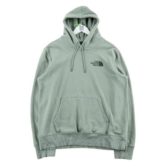 Second hand - Felpa con cappuccio uomo The North Face verde - Stato molto buono