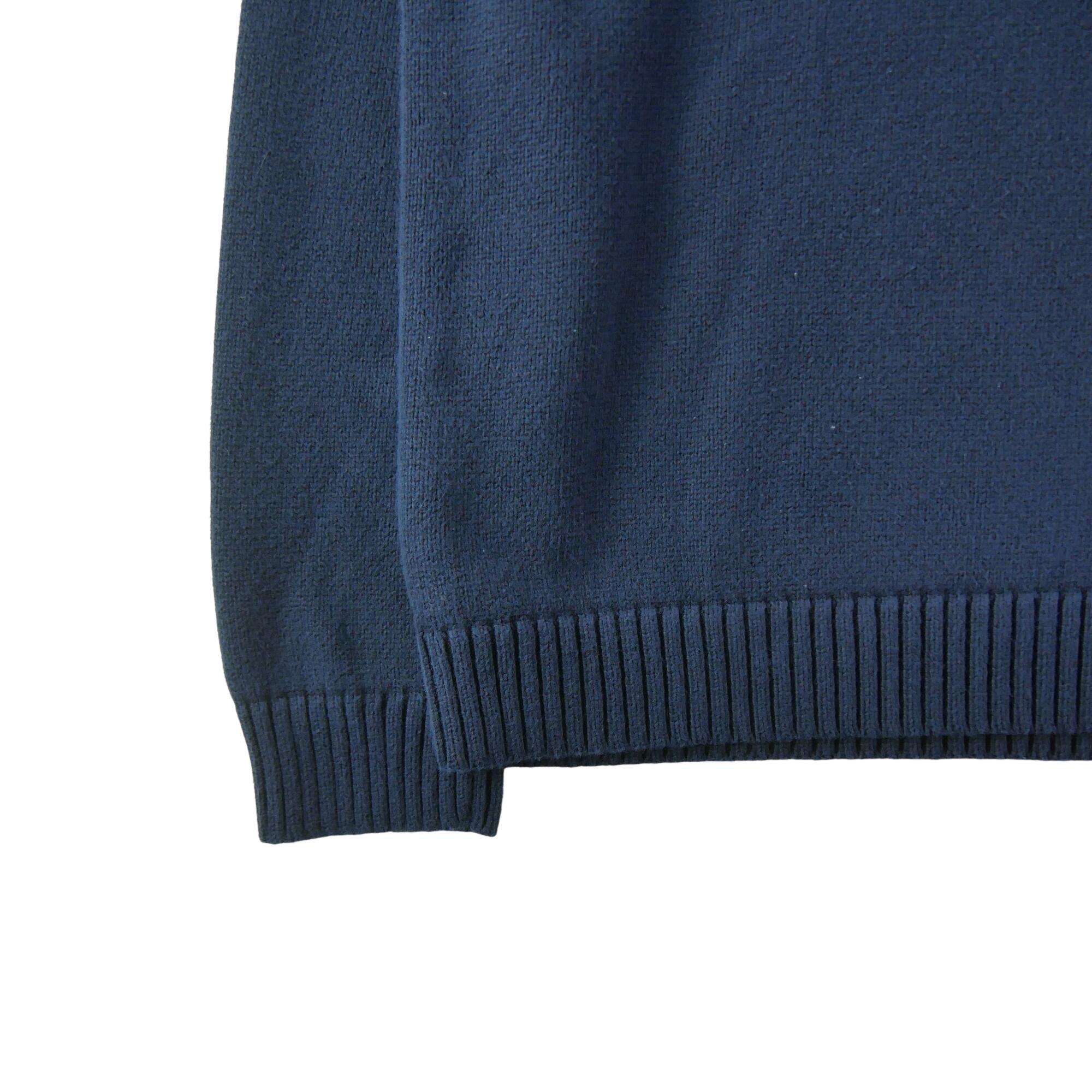 Women's Navy Sweater 4/5
