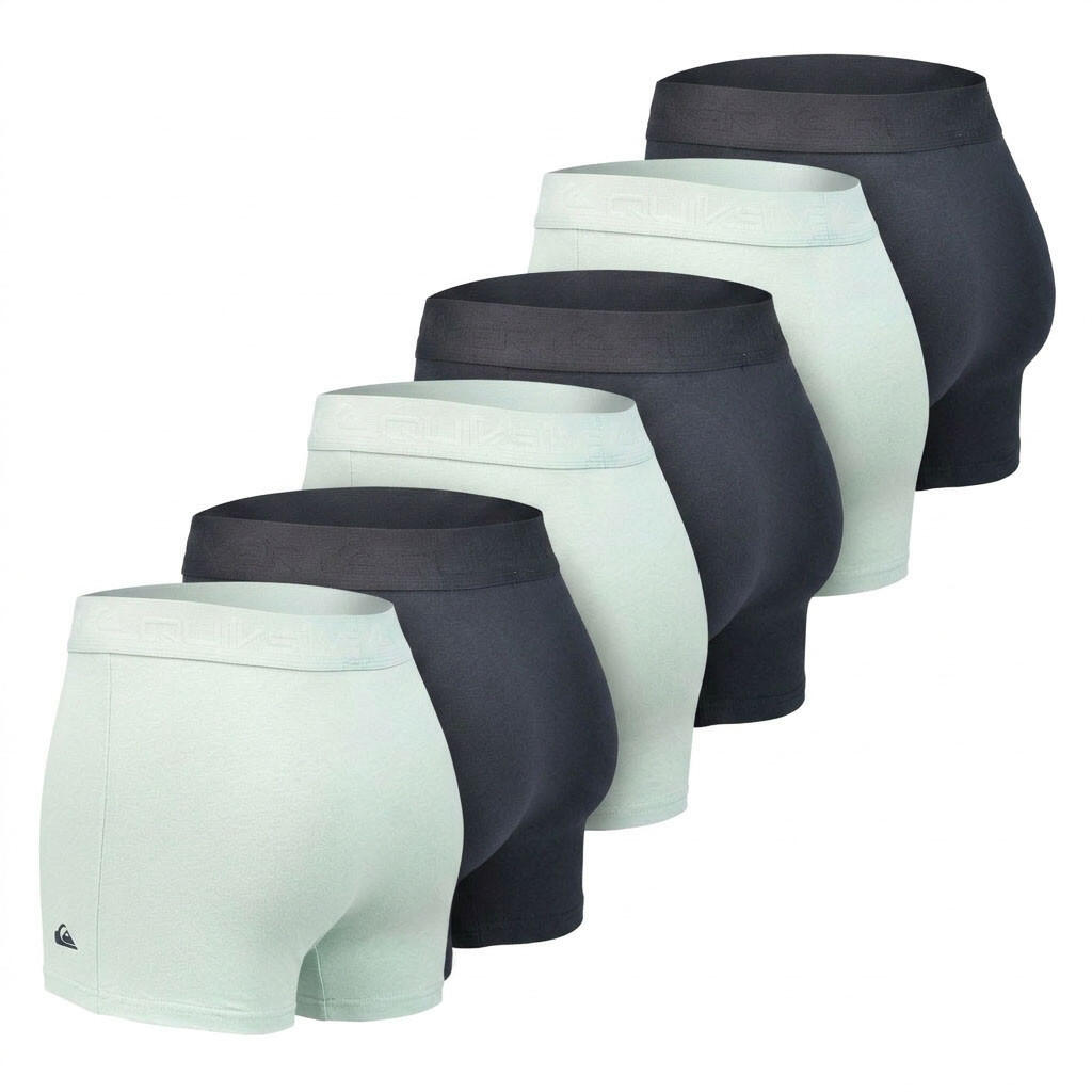 Confezione 6 Boxer Uomo Cotone Stretch Quiksilver 5/7