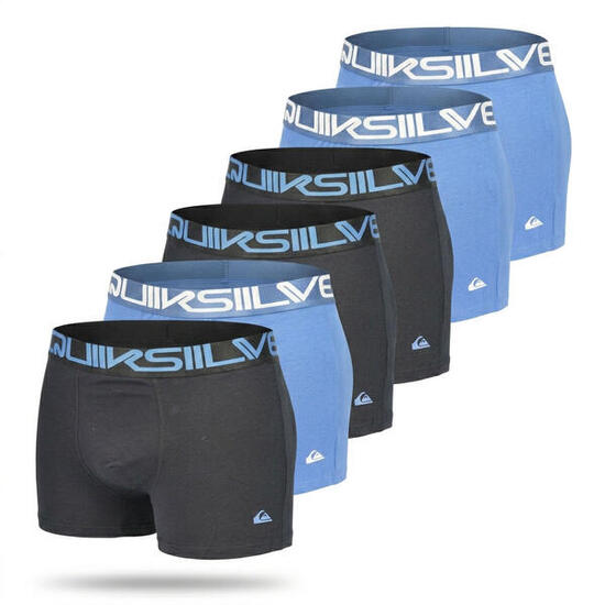 Confezione 6 Boxer Uomo Cotone Stretch Quiksilver