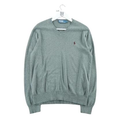 Seconde vie - Pull Homme Gris - Excellent