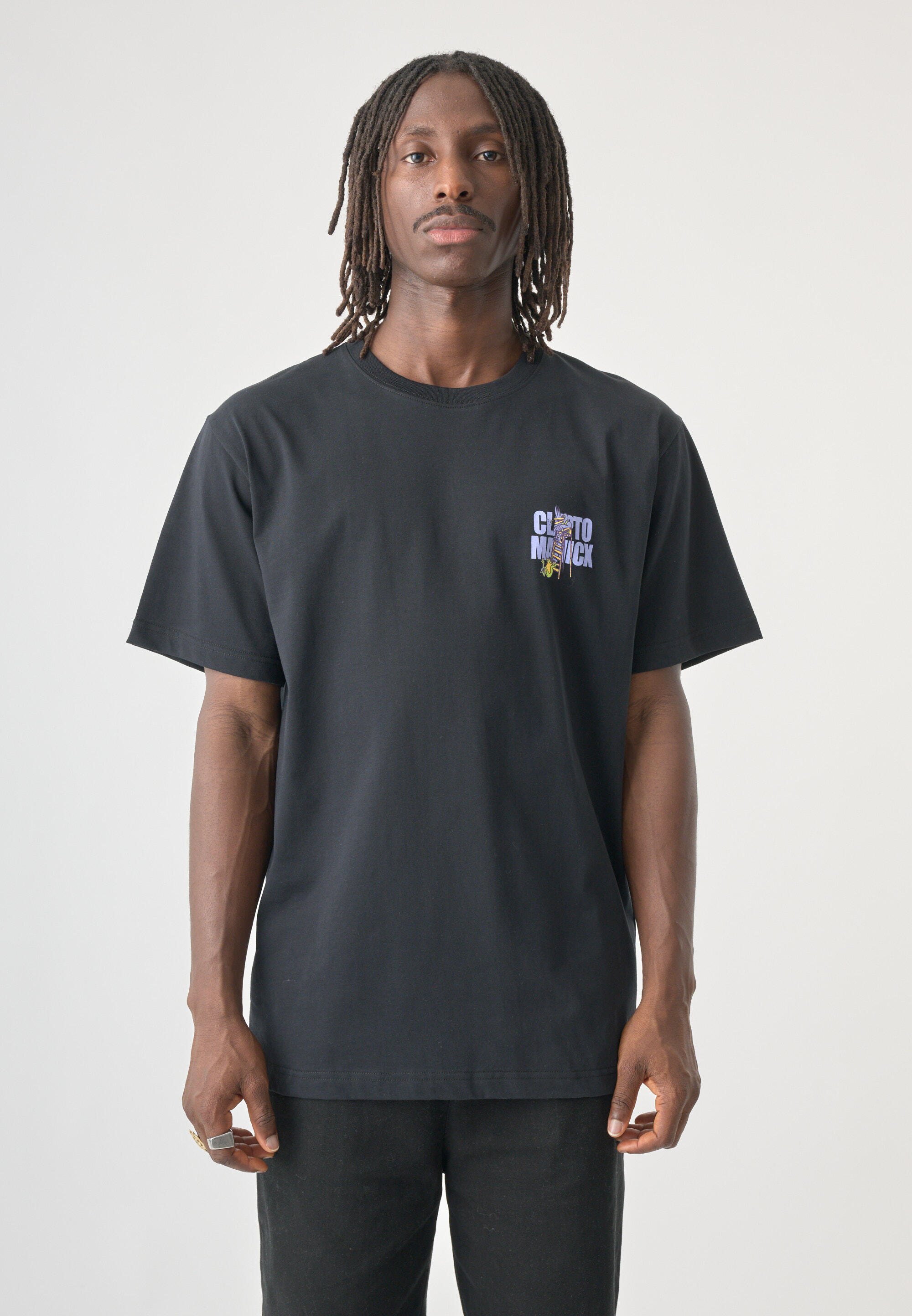 T-Shirt mit großem Backprint 4/5