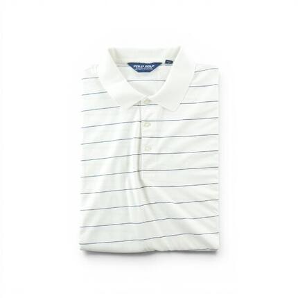 Seconde vie - Polo manches courtes Homme Blanc - Bon état