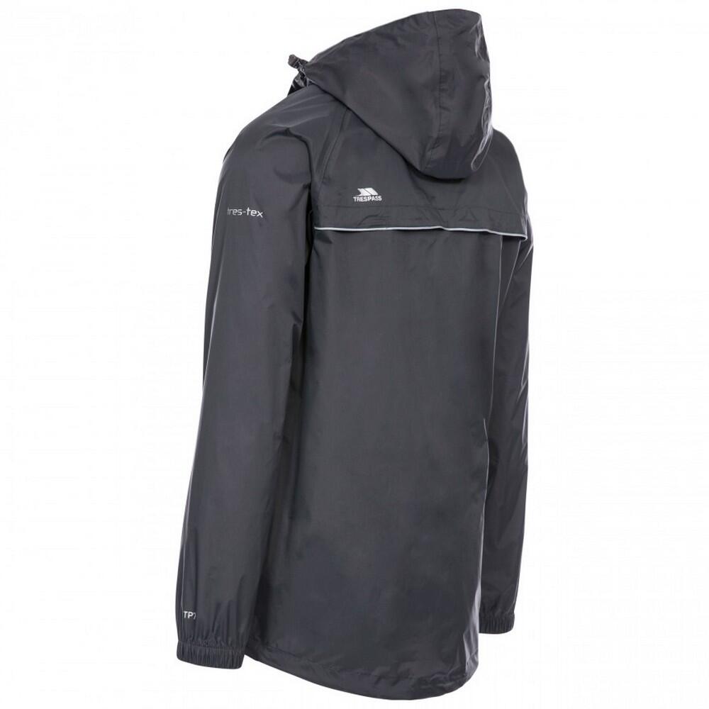 Coupevent Pliable QIKPAC Unisexe (Gris Foncé/noir) 2/5