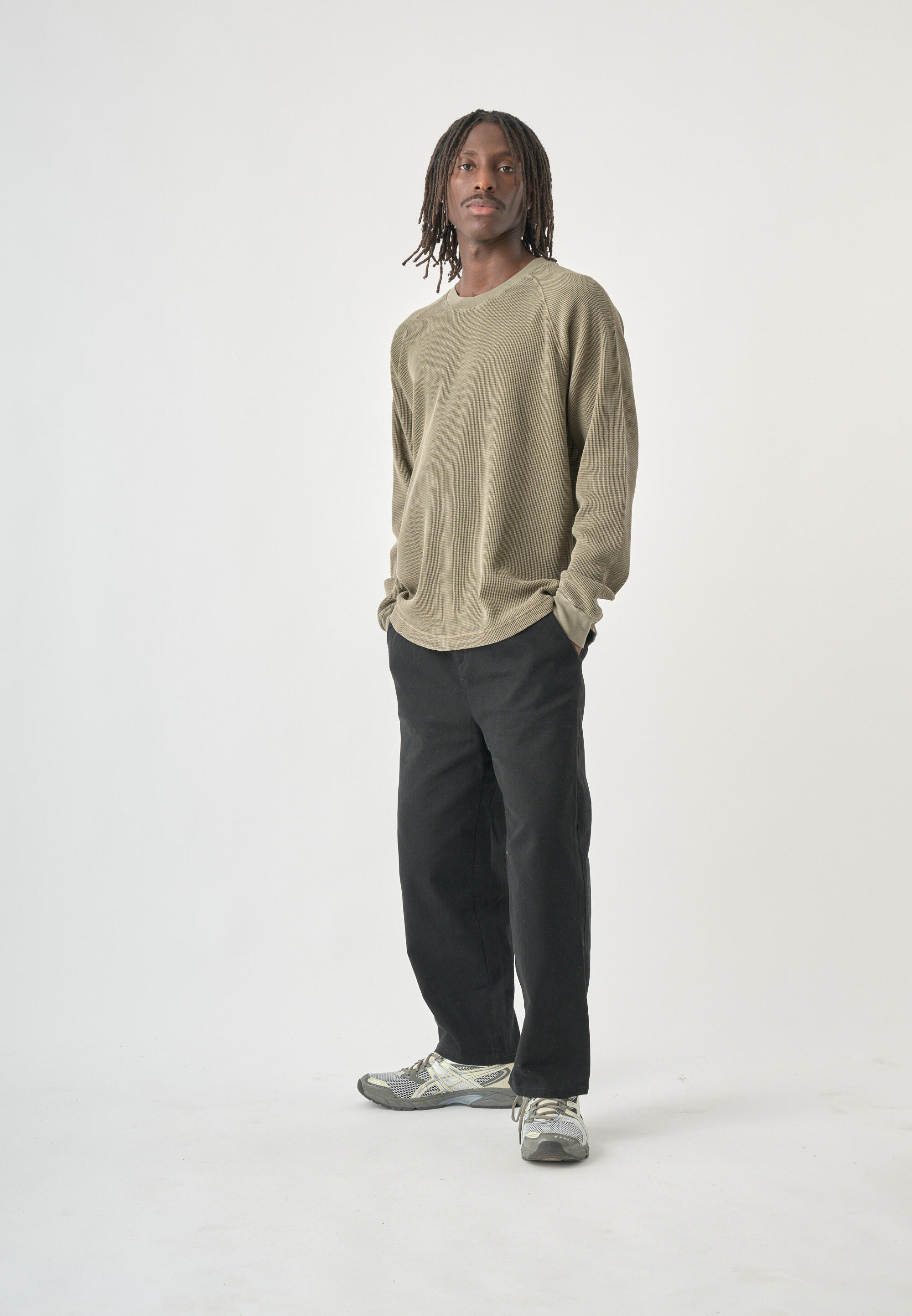 Longsleeve Boxy Crewneck Thermal 4/5