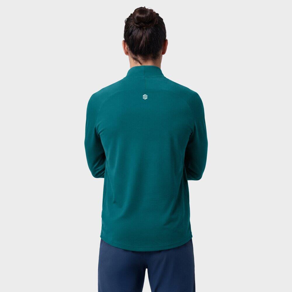Camiseta interior cuello alto trail running hombre Aizkorri Blue Azul 6/7