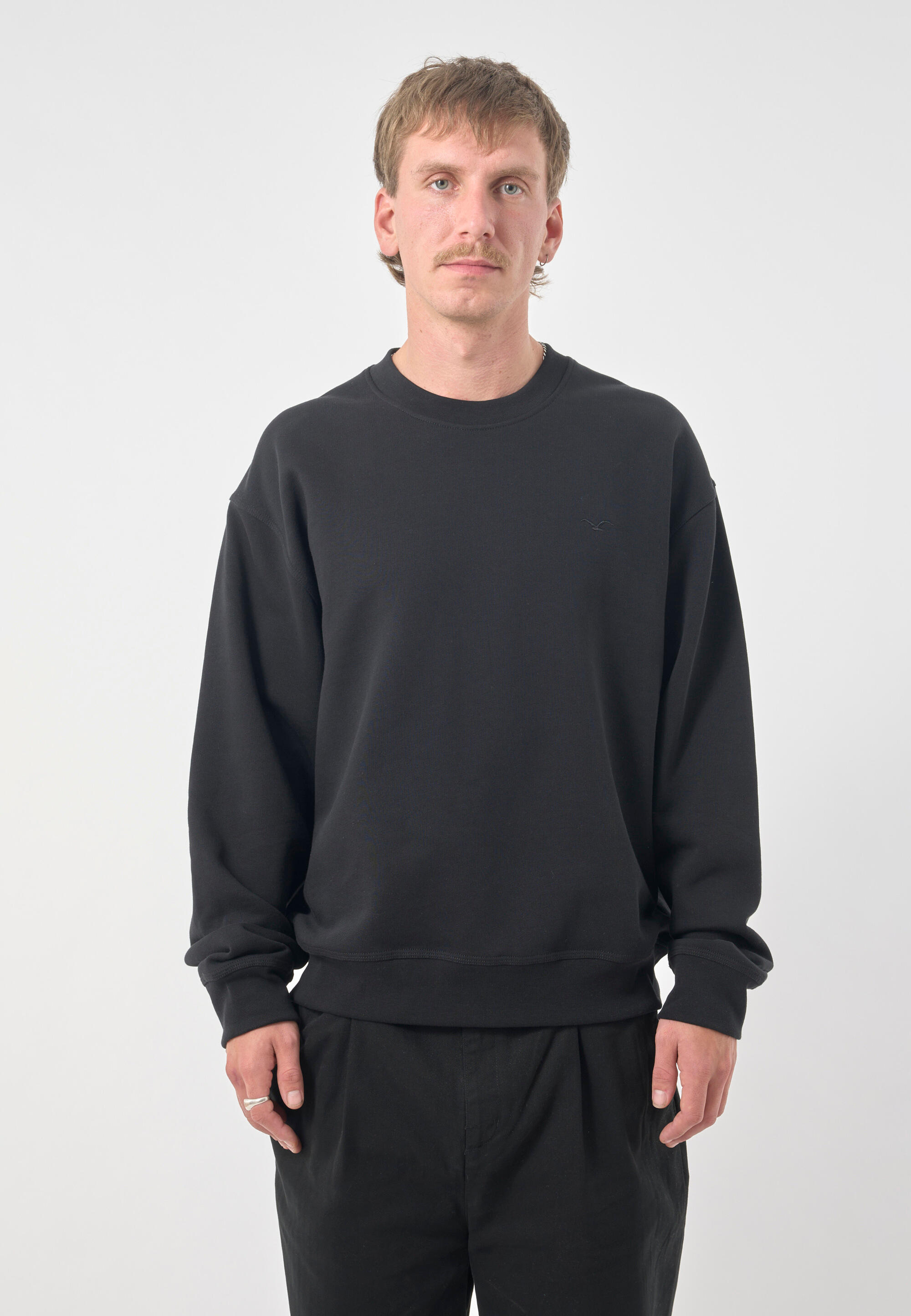 Sweatshirt Boxy Crewneck Ligull Boxy Crop 5/5