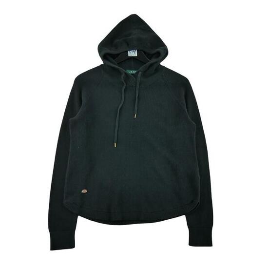 Second hand - Felpa con cappuccio donna nera - Stato eccellente