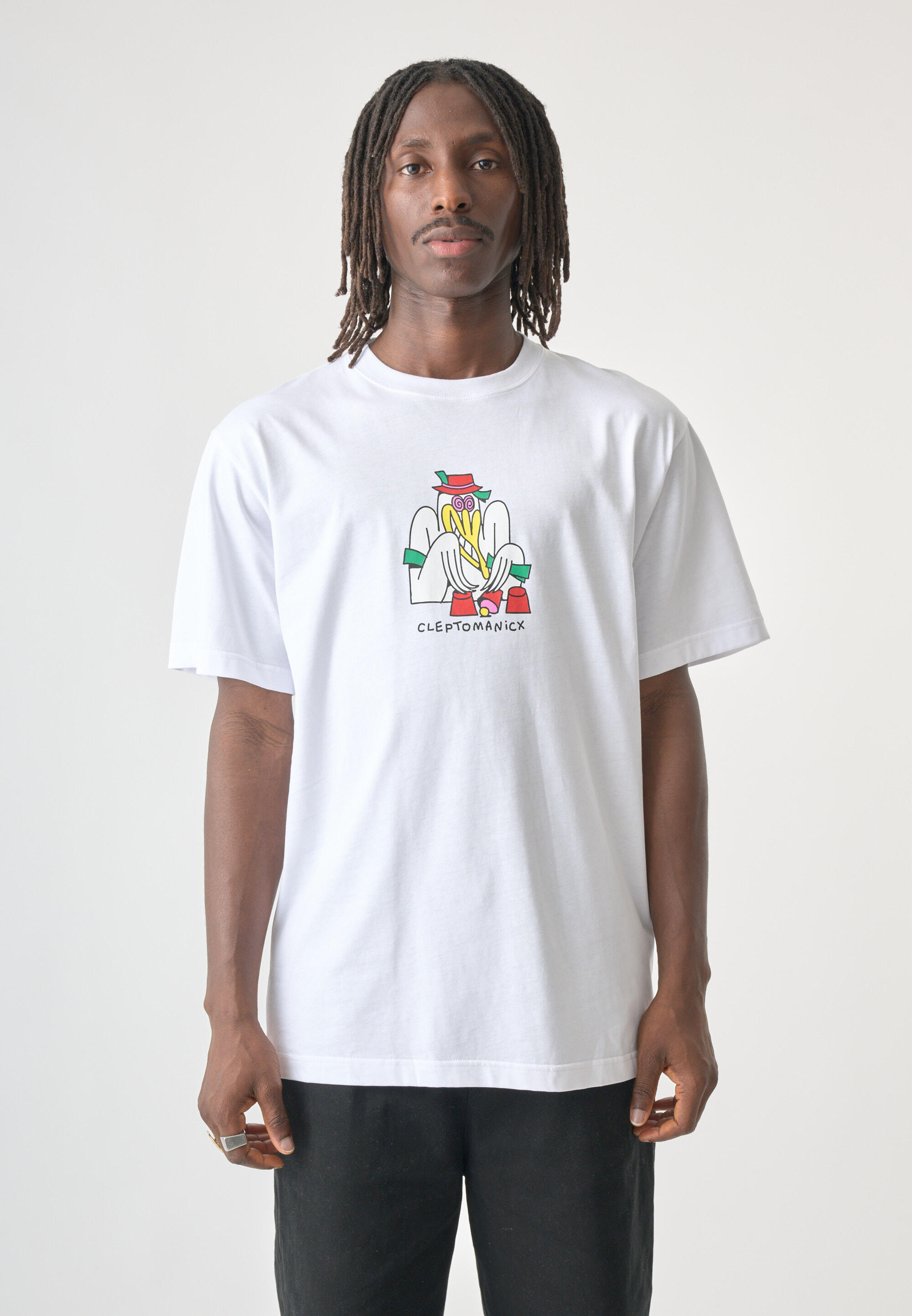 T-Shirt mit großem Frontprint 3/5