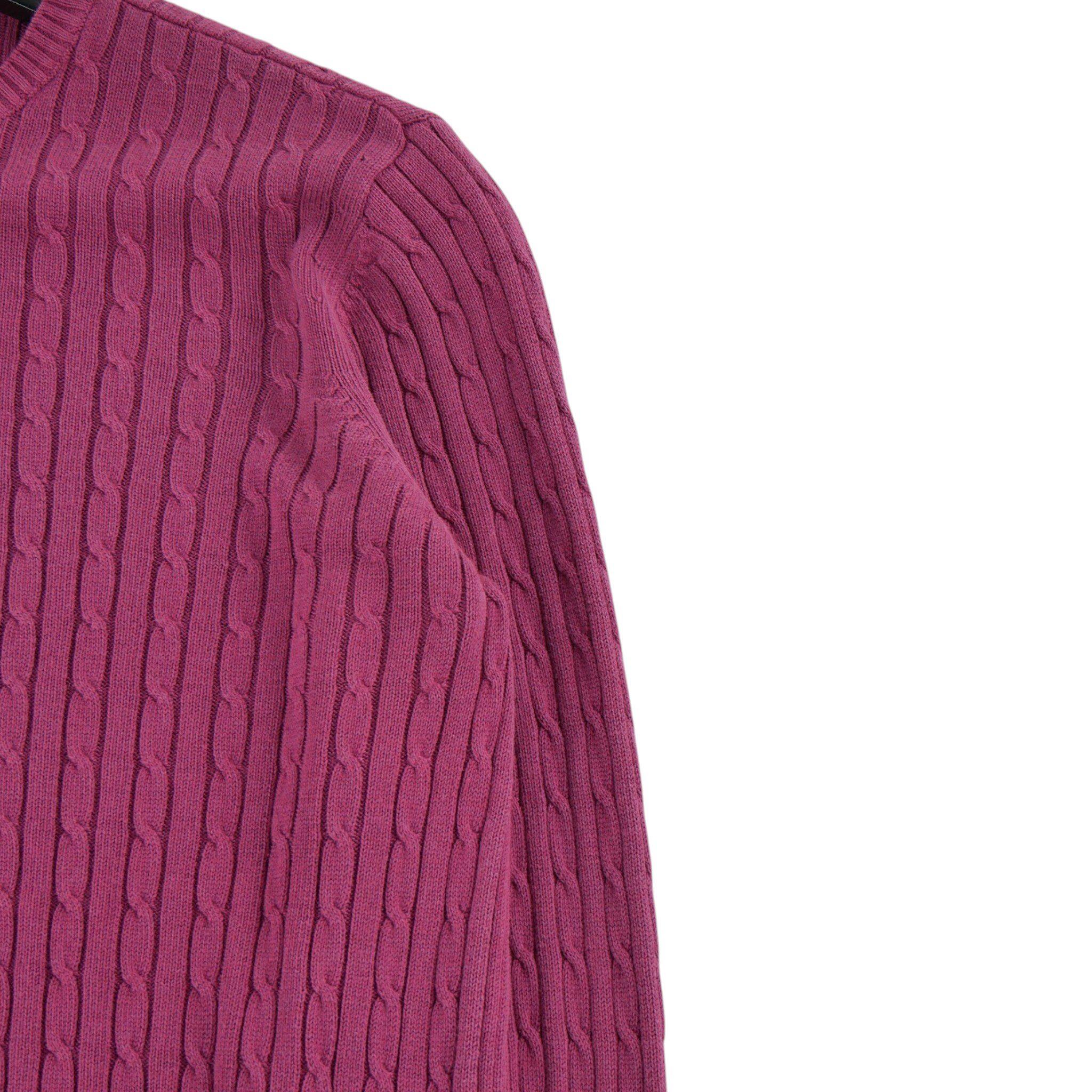 Women's Sweater Burgundy 3/5