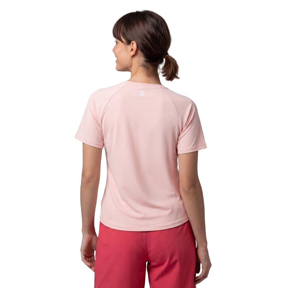 Damska techniczna koszulka trekkingowa Siroko Waterton-W Pink