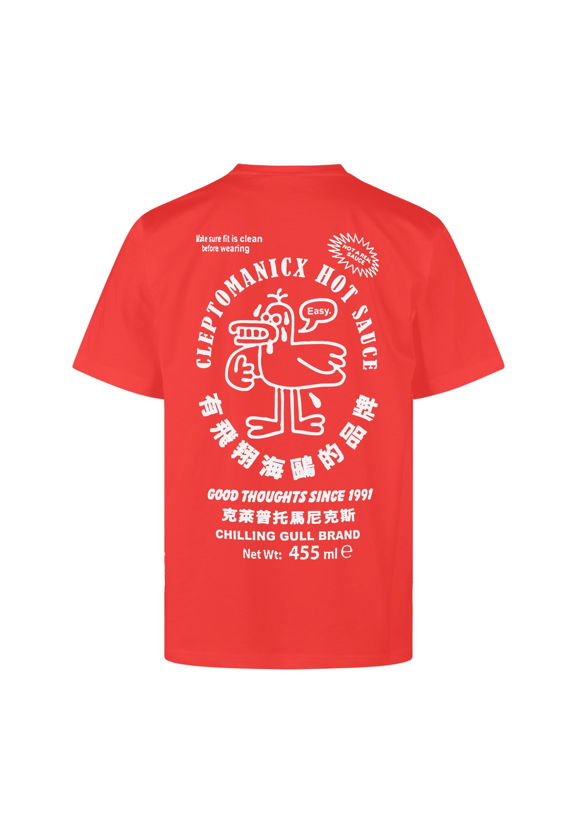 T-Shirt mit großem Rückenprint 2/4