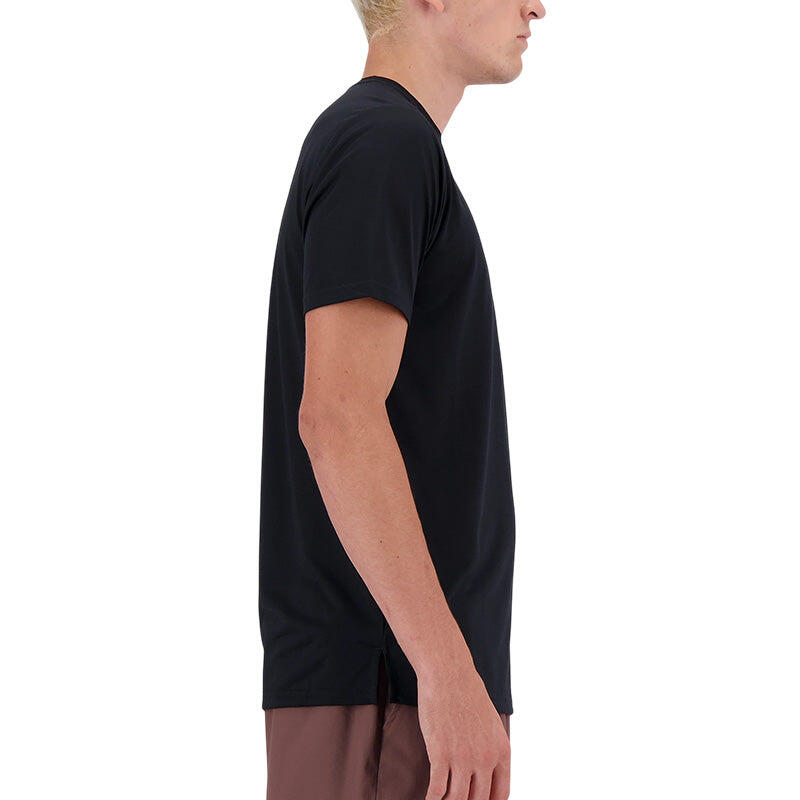 Tee-shirt New Balance MT41222 Tee-Shirt NewBalance Marine gris 4/4