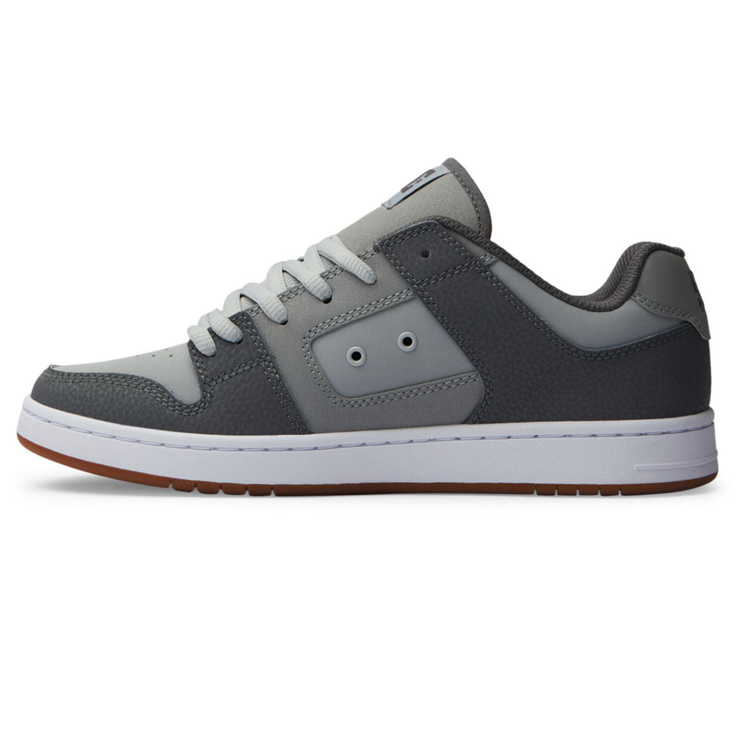 Zapatillas Hombre Dc Shoes Manteca 4 Cuero Urbanas Grises 3/7