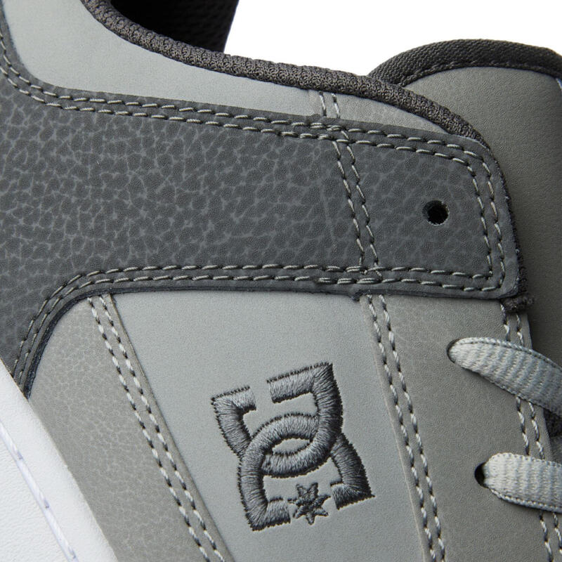 Pantofi bărbătești Dc Shoes Manteca 4 din piele pentru oraș, gri