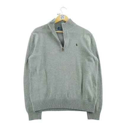 Refurbished - Herrensweatshirt Pullover Quarter-Zip - Wie neu