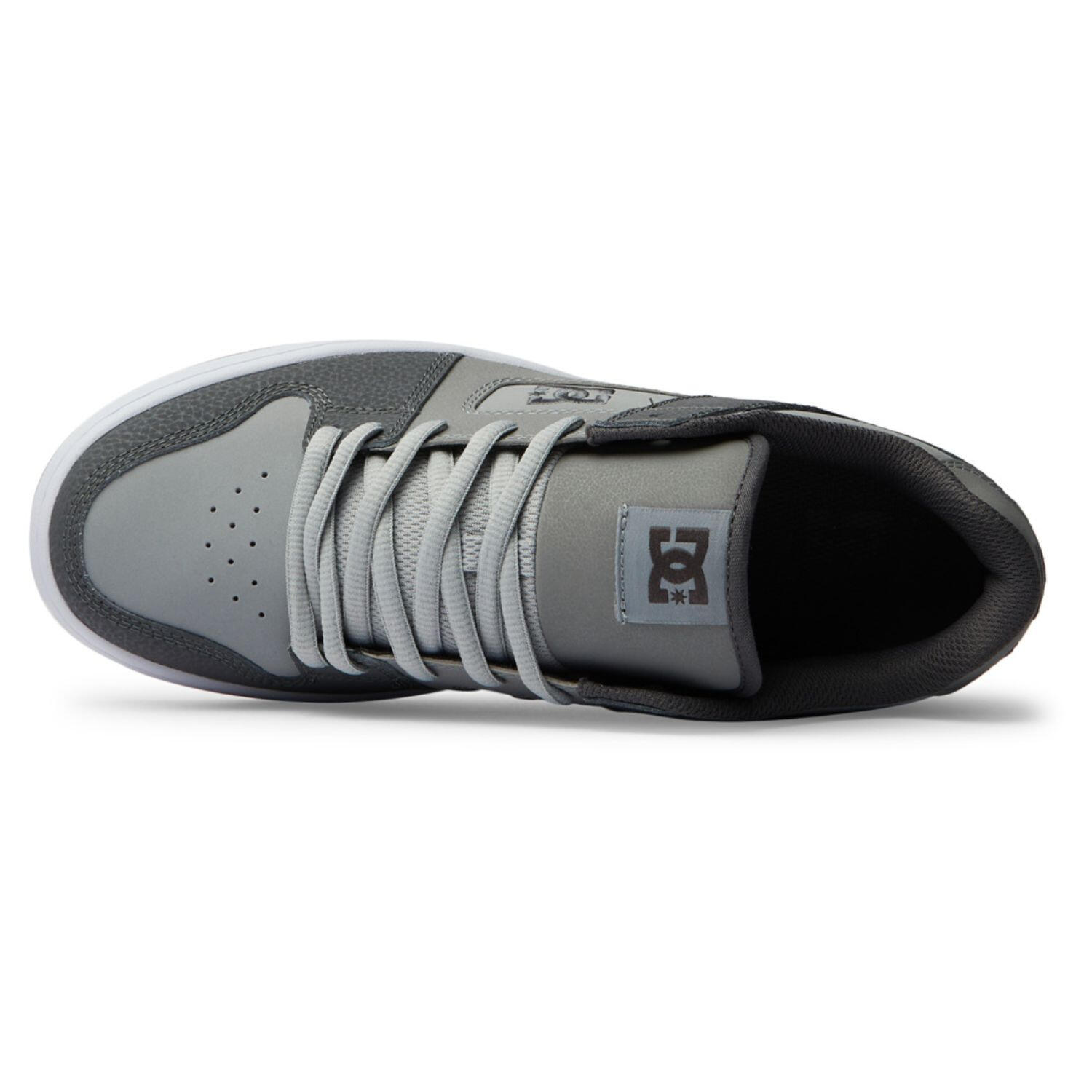 Zapatillas Hombre Dc Shoes Manteca 4 Cuero Urbanas Grises 5/7