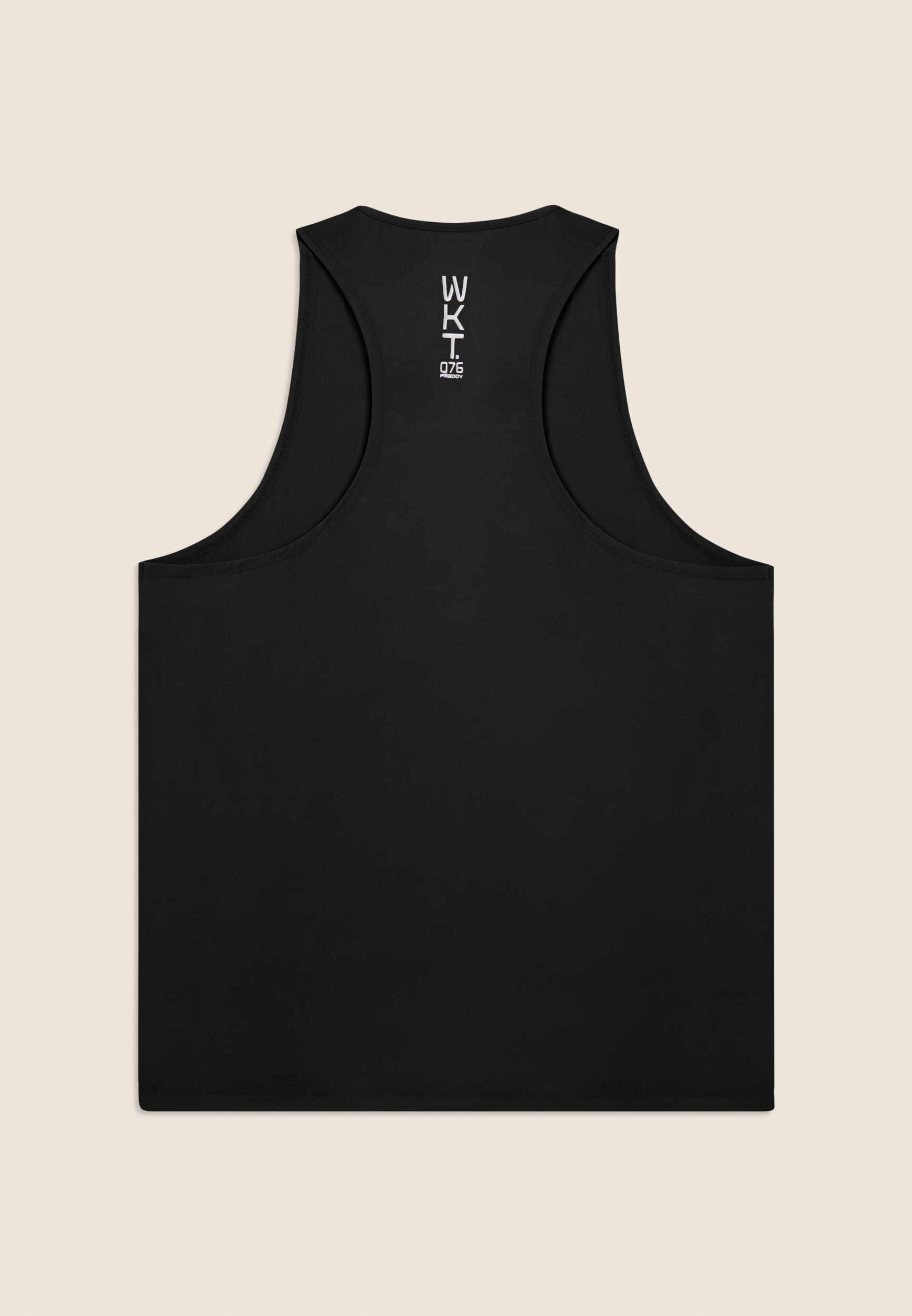 Camiseta sin mangas con espalda deportiva en tejido de secado rápido 2/3