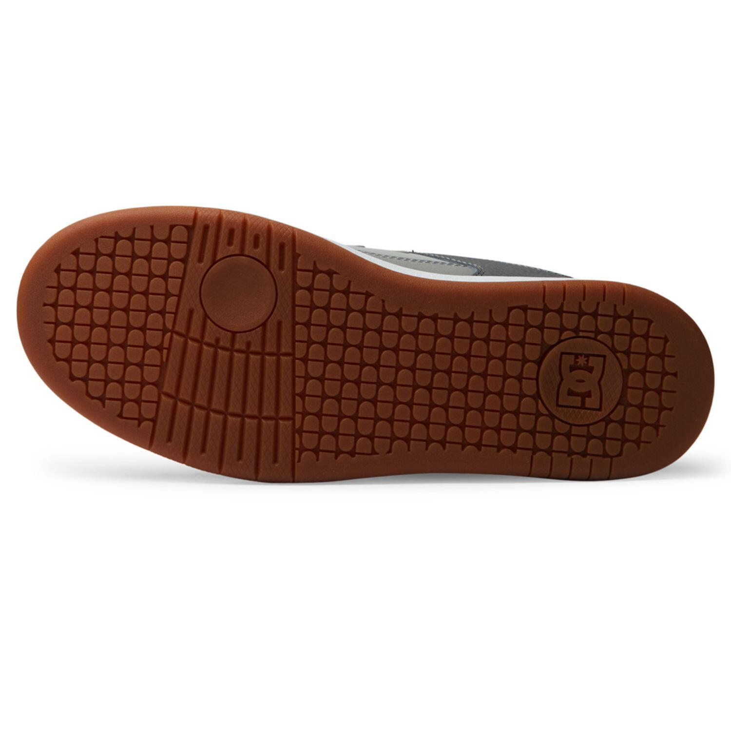 Zapatillas Hombre Dc Shoes Manteca 4 Cuero Urbanas Grises 6/7