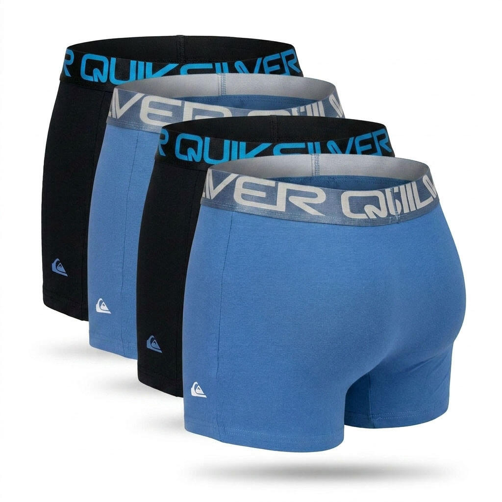 Confezione 4 Boxer Uomo Comfort Cotone Stretch QUIKSILVER 4/7