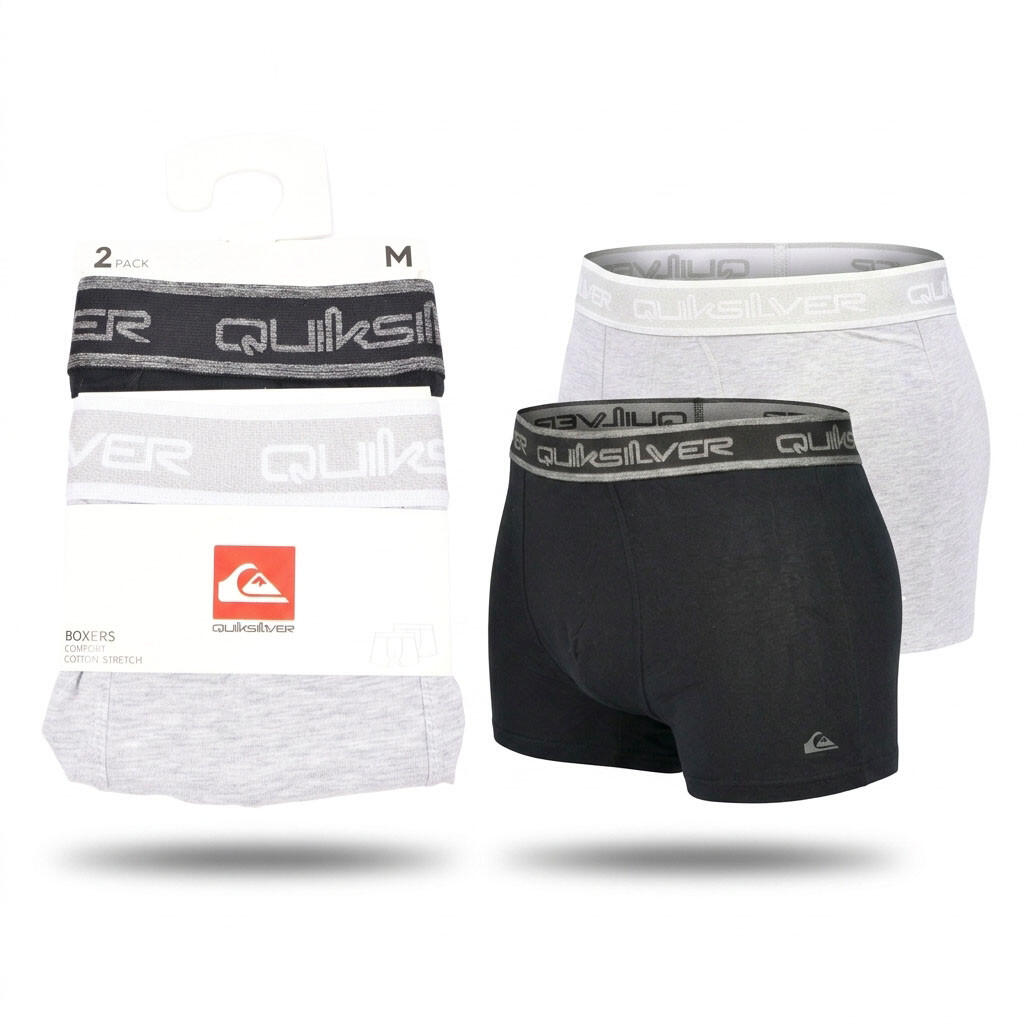 Confezione 4 Boxer Uomo Comfort Cotone Stretch QUIKSILVER 5/7