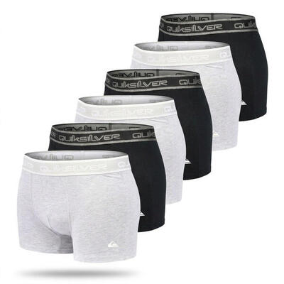 Confezione 6 Boxer Uomo Cotone Stretch Quiksilver