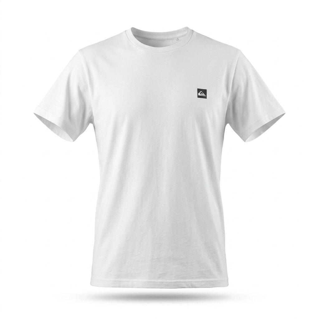 Confezione da 2 T-Shirt Uomo 100% Cotone Girocollo o Scollo a V QUIKSILVER 6/7