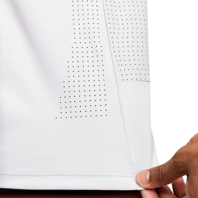 Tricou fără mâneci pentru alergare pe traseu, pentru bărbați Apex White Alb