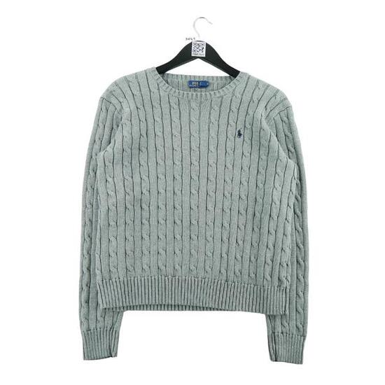 Seconde vie - Pull Homme Cable Knit Torsadée Gris - Excellent