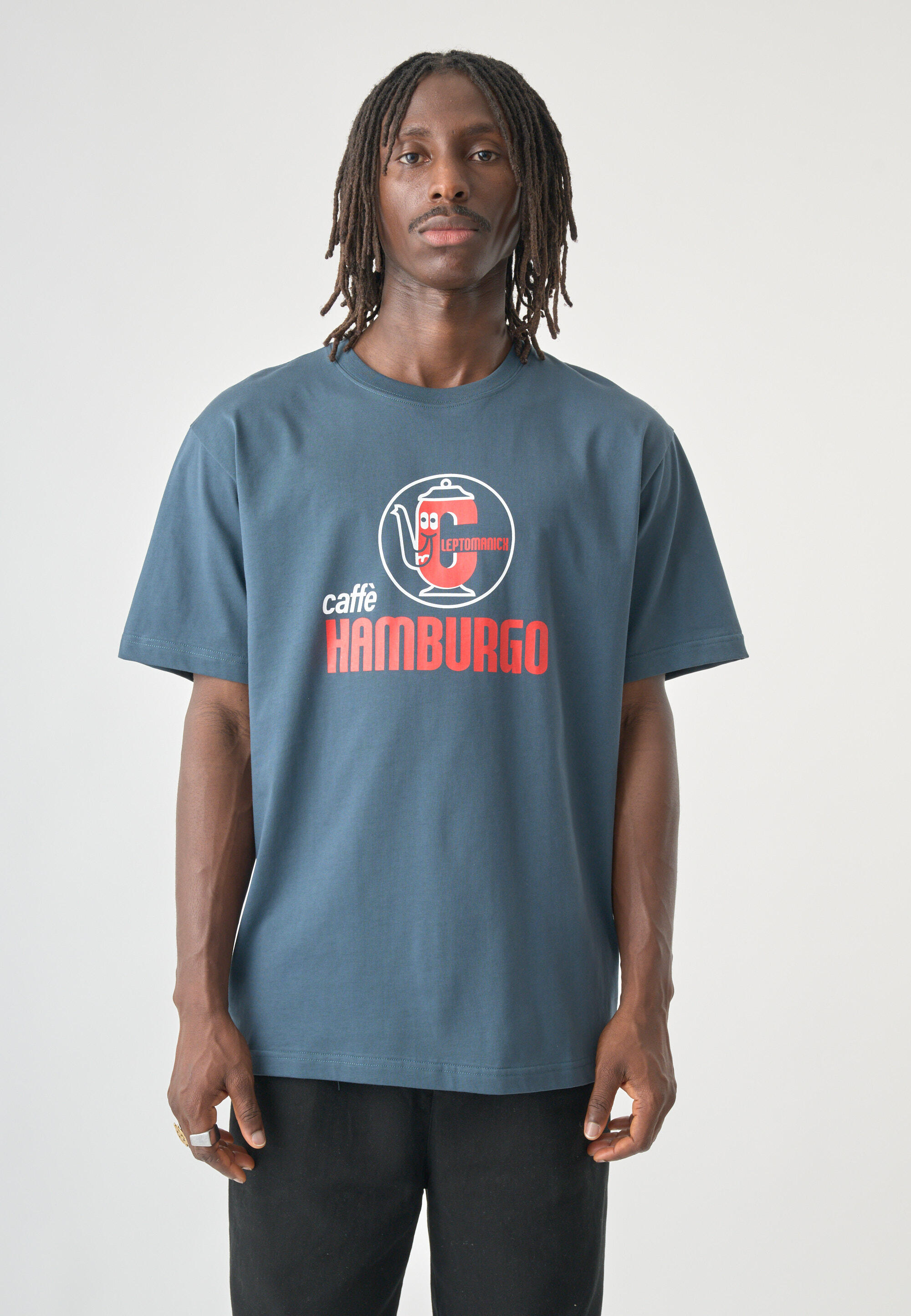 T-Shirt mit großem Frontprint 3/5
